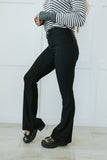Magic In Your Step Flare Leg Jeans - Black