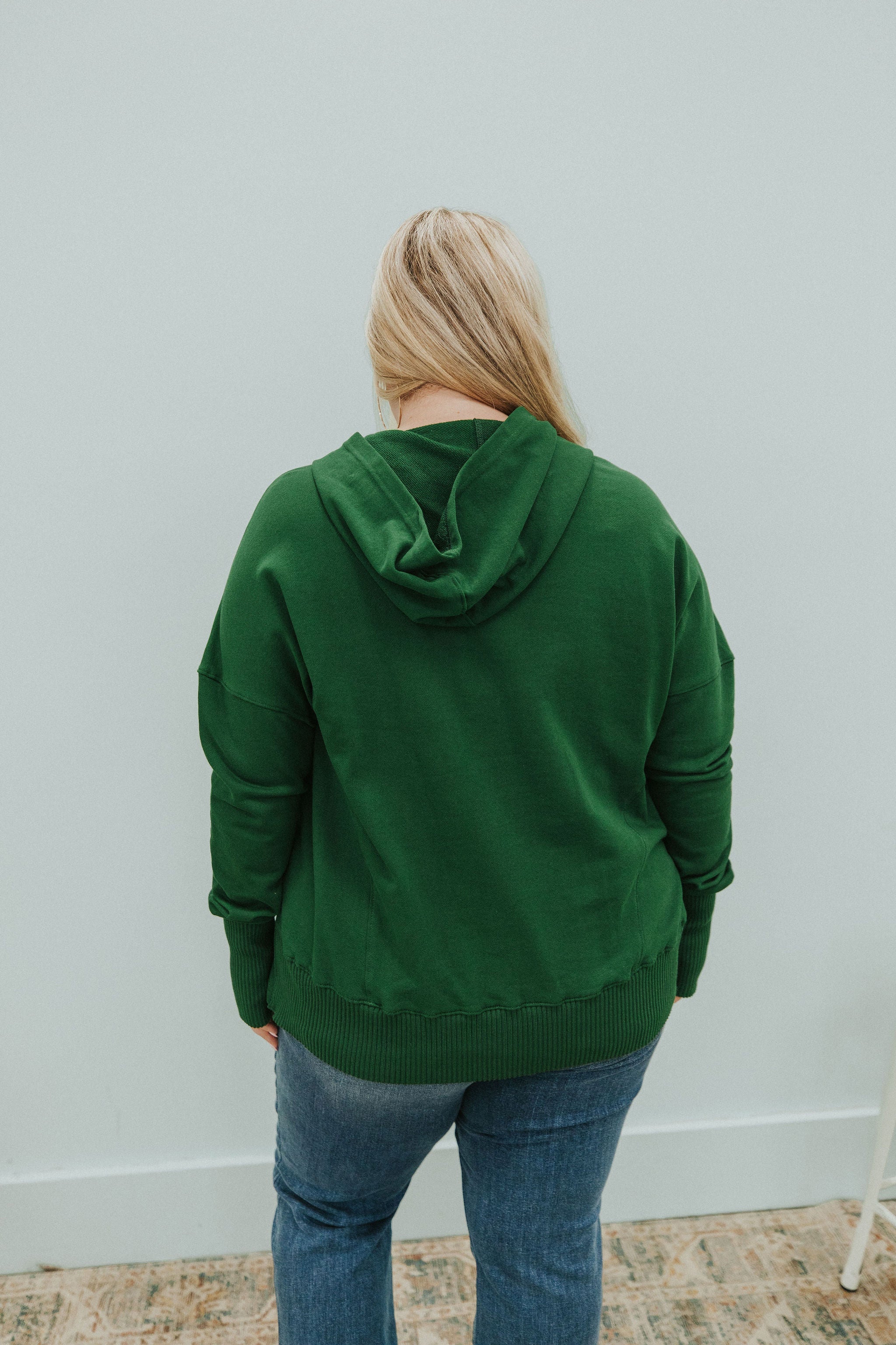 Refined Relaxation Pullover - Hunter Green