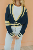 Better Than You Know Color Block Cardigan