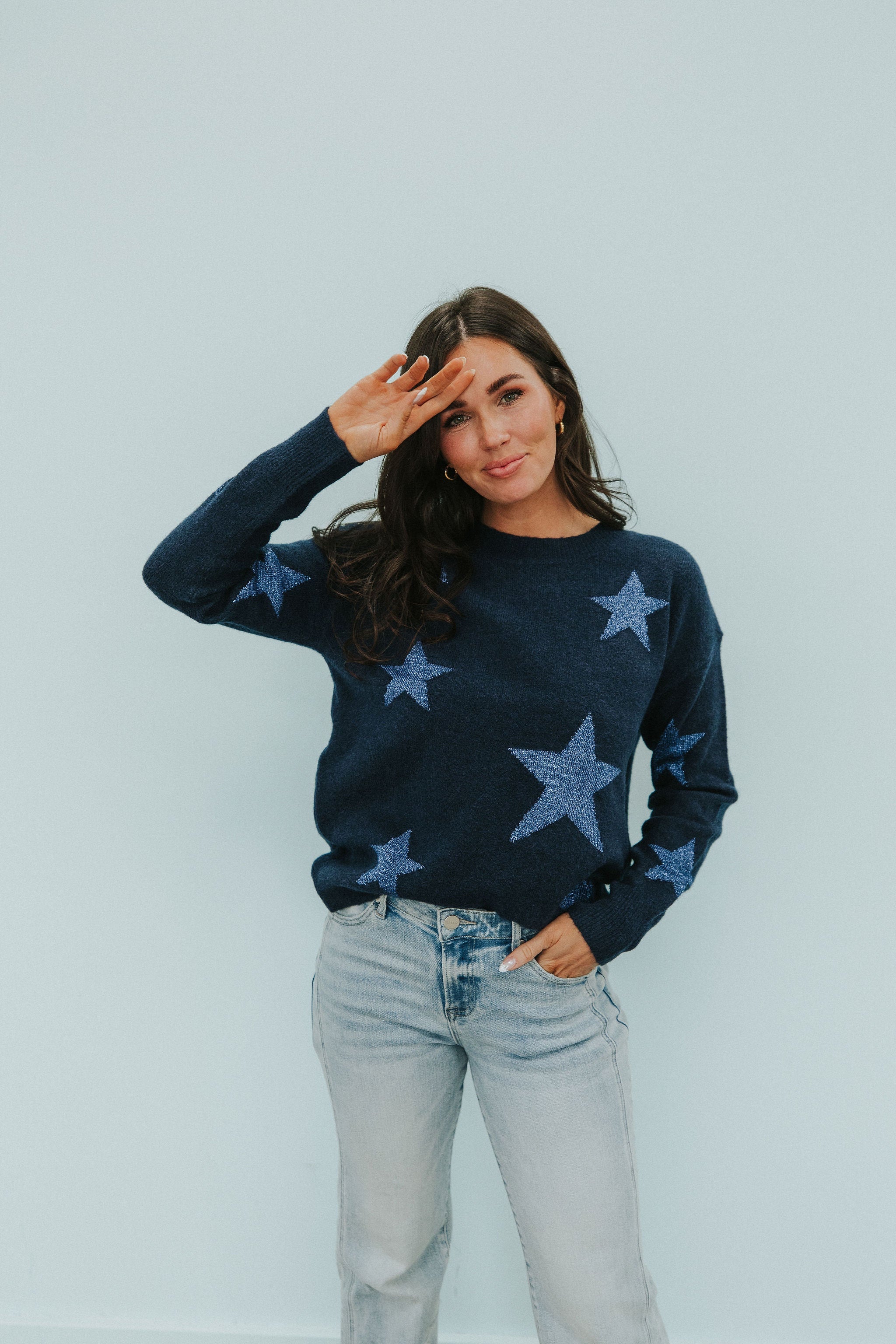 Doing Good Star Sweater