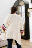 On The Level Color Block Cardigan - Ivory