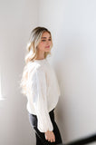 All Around Lace Sleeve Sweater