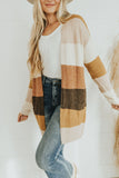 Fall For You Striped Cardigan